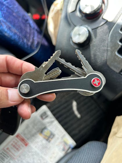 keycabins キーケース キーホルダー キーオーガナイザー アルミニウム