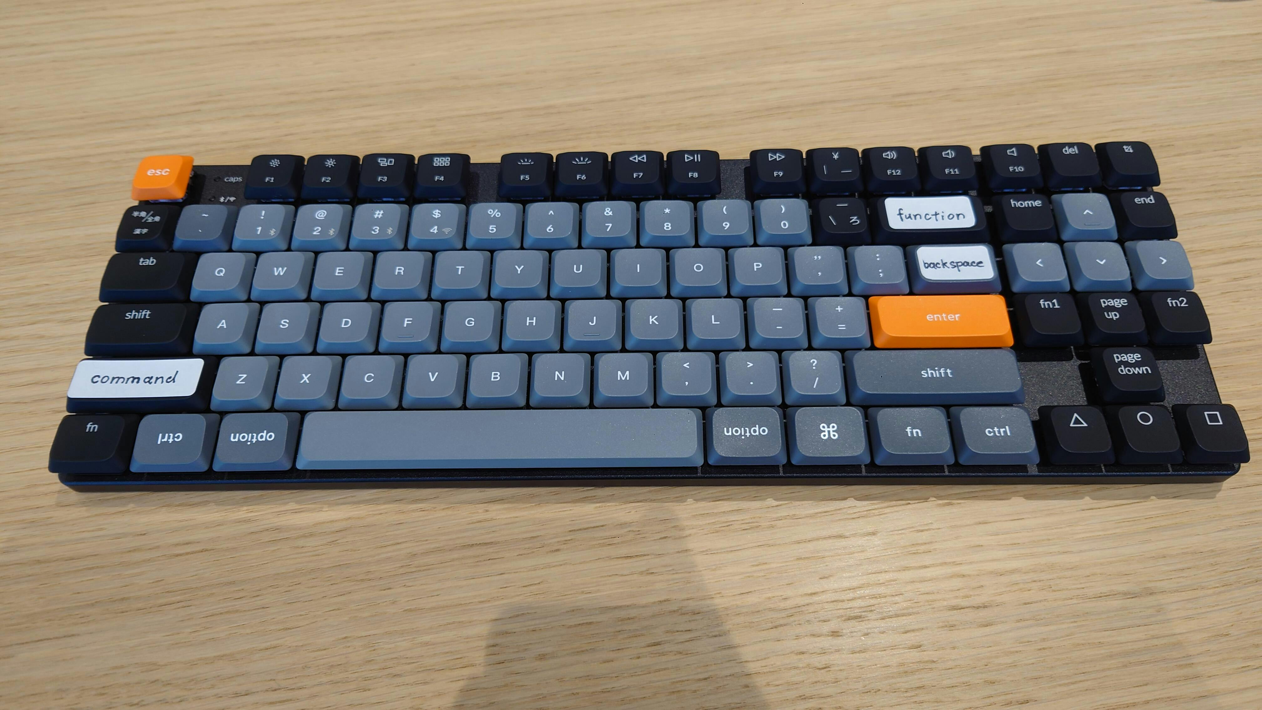 ロープロファイル ABS LSA フルセットキーキャップセット (JIS配例