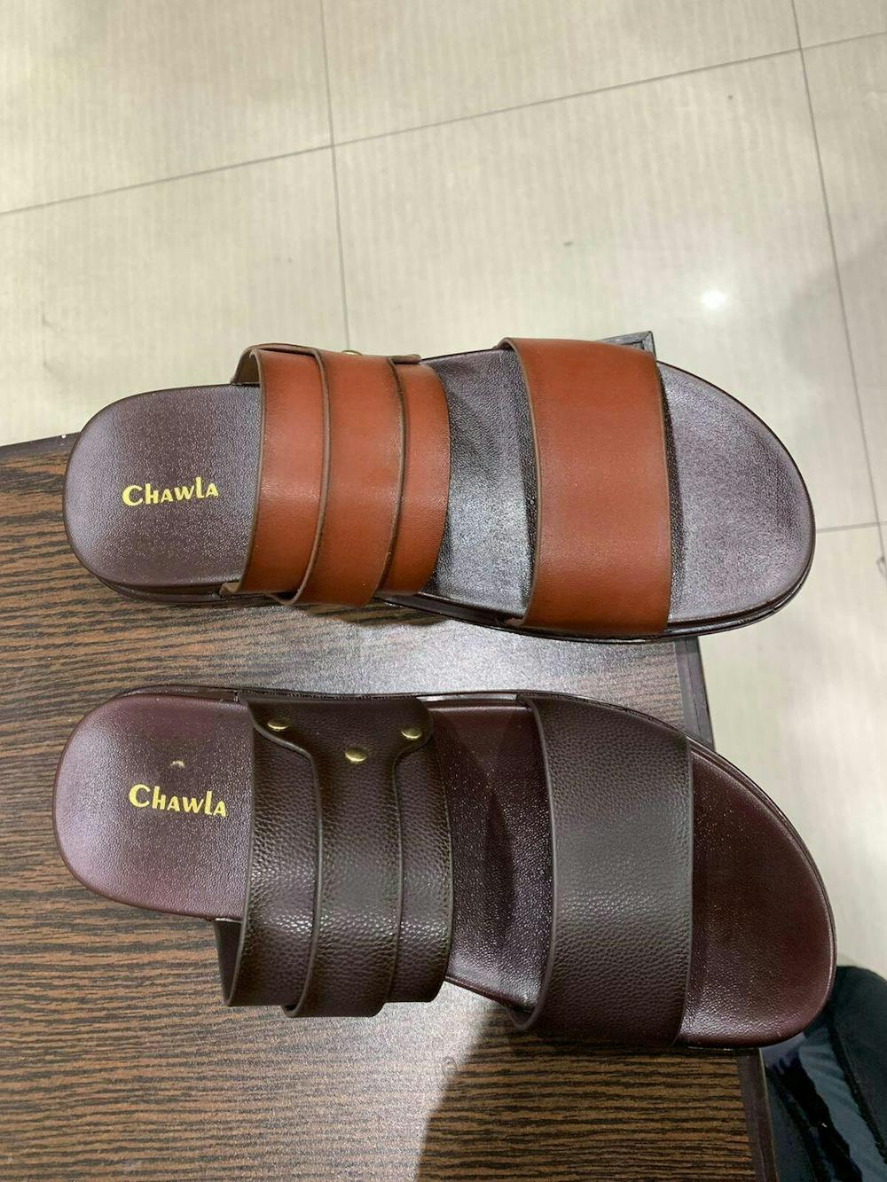 Medicated Gel-Sole LeatherStride | Extra Soft Slippers For Men