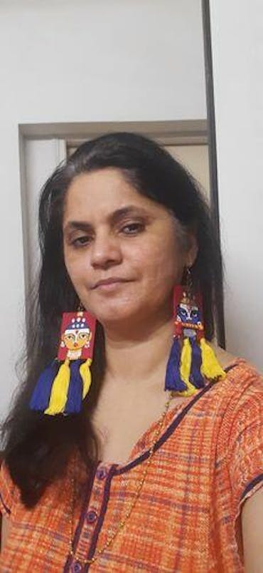 Saadhika Handpainted (Earrings)