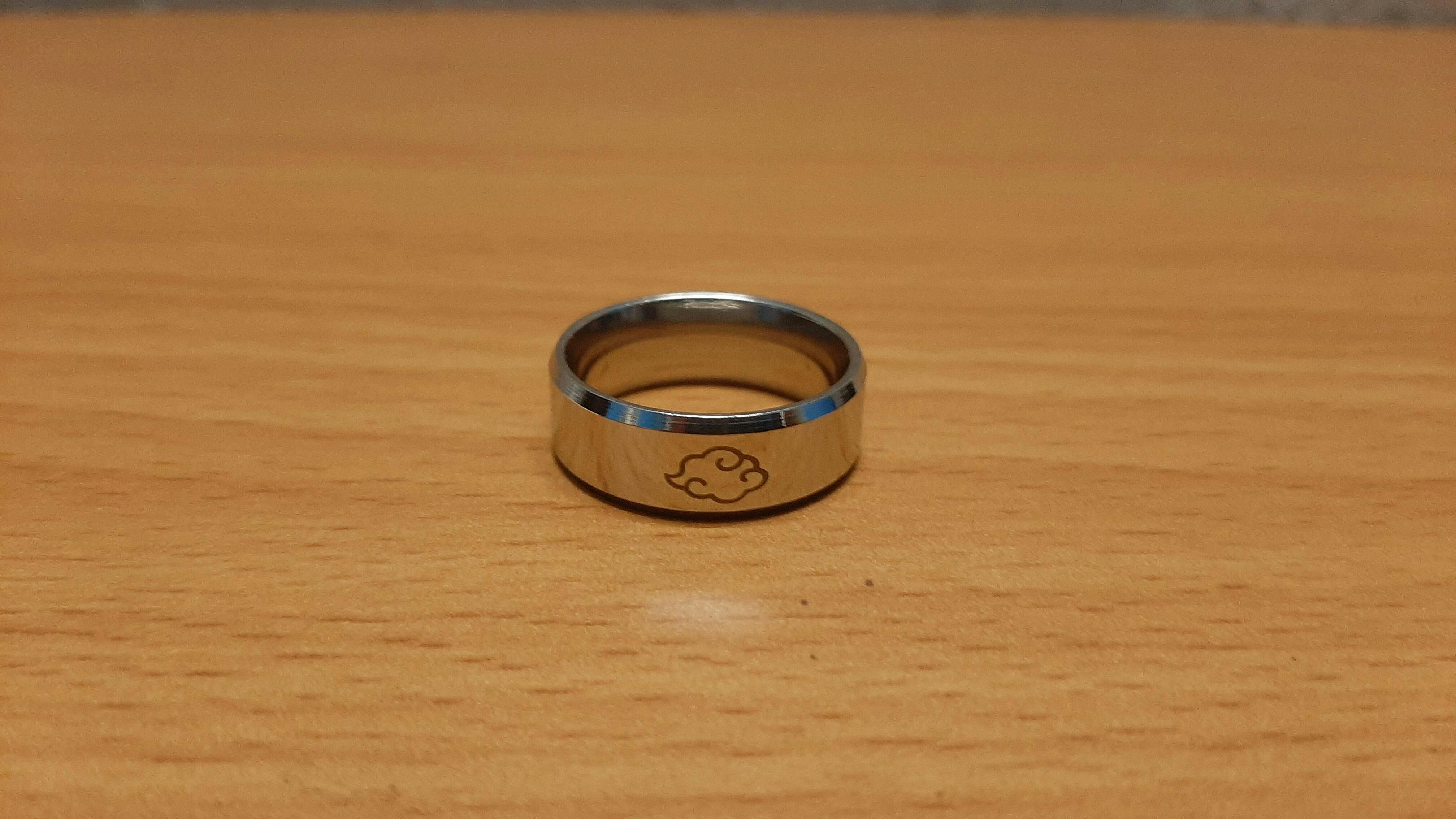 Akatsuki Stainless Steel Ring – KiayaxAnime