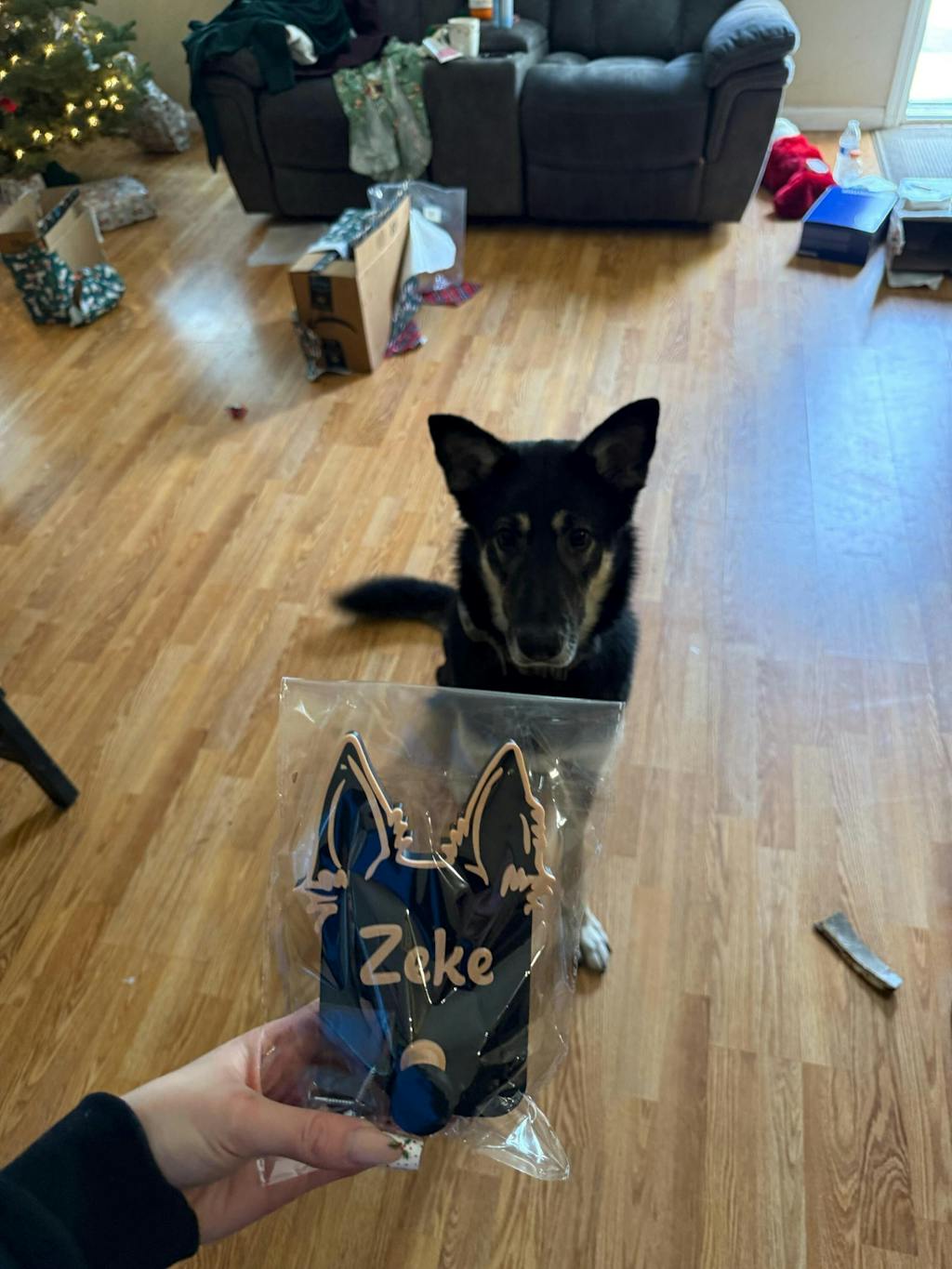 Personalized Dog Leash Holder