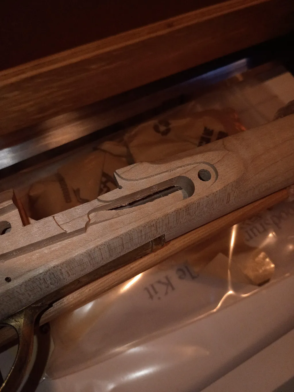 Woodsrunner Rifle Kit (+$350 Lock Billed Separately) Carving Options