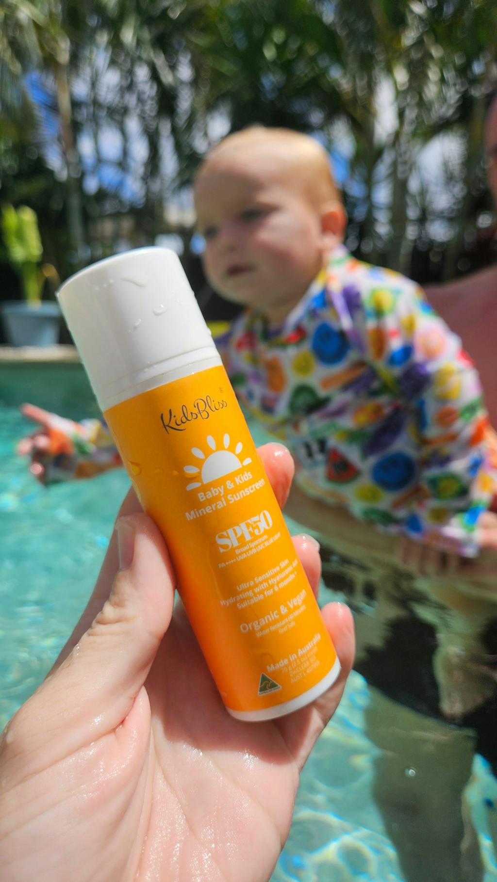 Organic Baby & Kids Mineral Sunscreen SPF50 PA++++ 70g