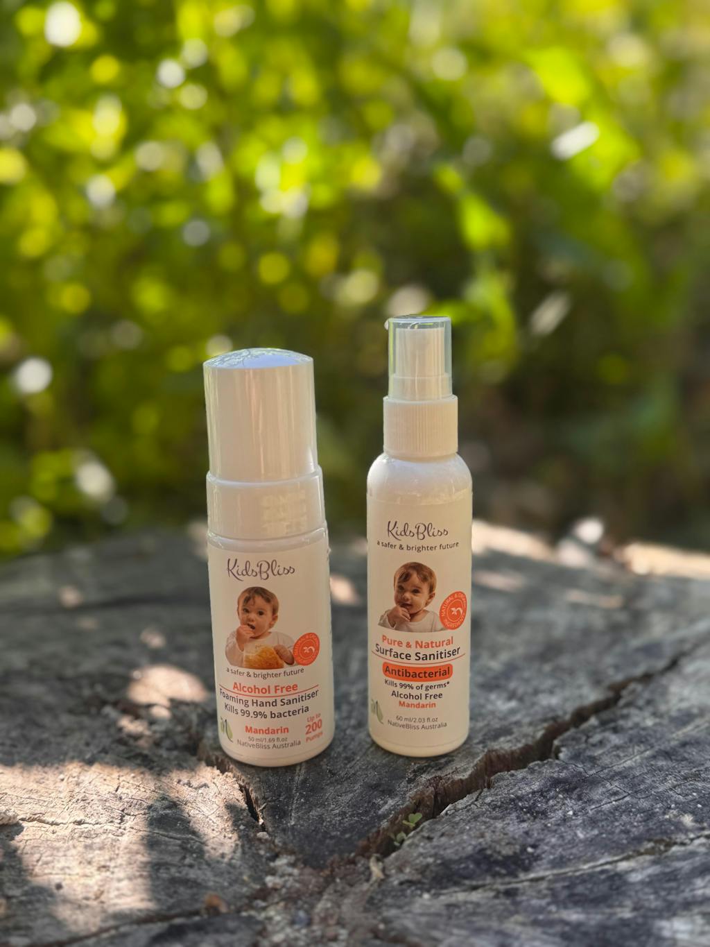 Alcohol-Free Foaming Hand Sanitiser - Mandarin