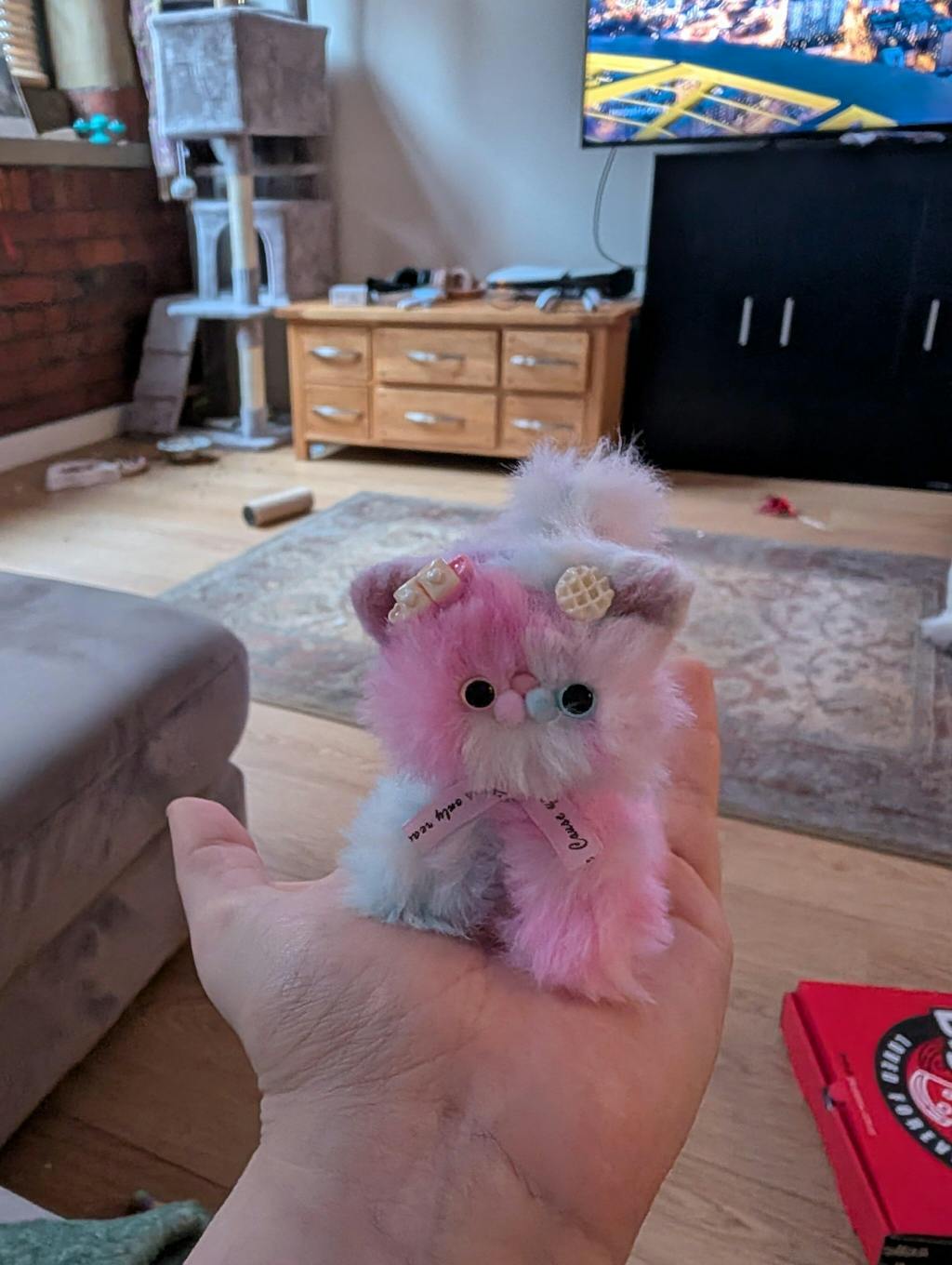 Custom Handmade Fluffy Kitten