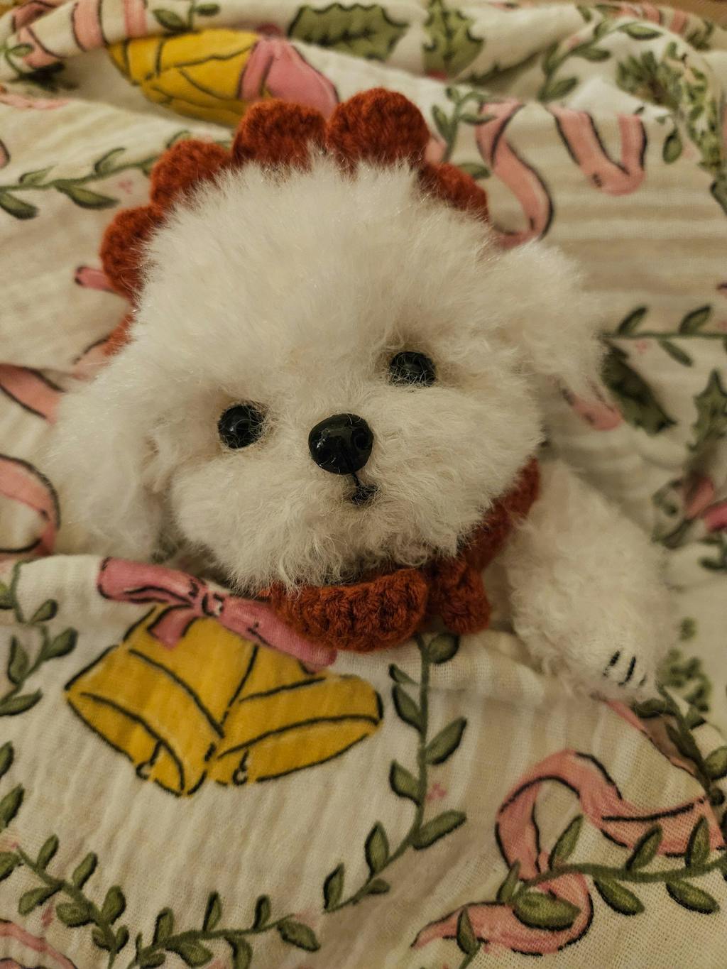 Cuddly Curly Teddy Dog