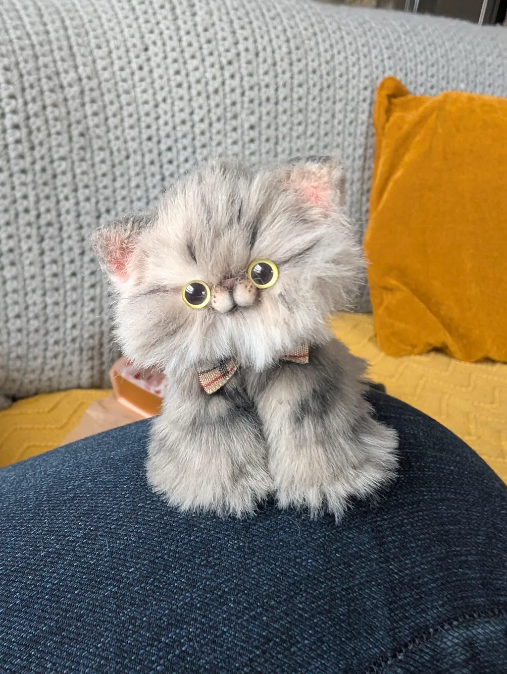 Custom Handmade Fluffy Kitten