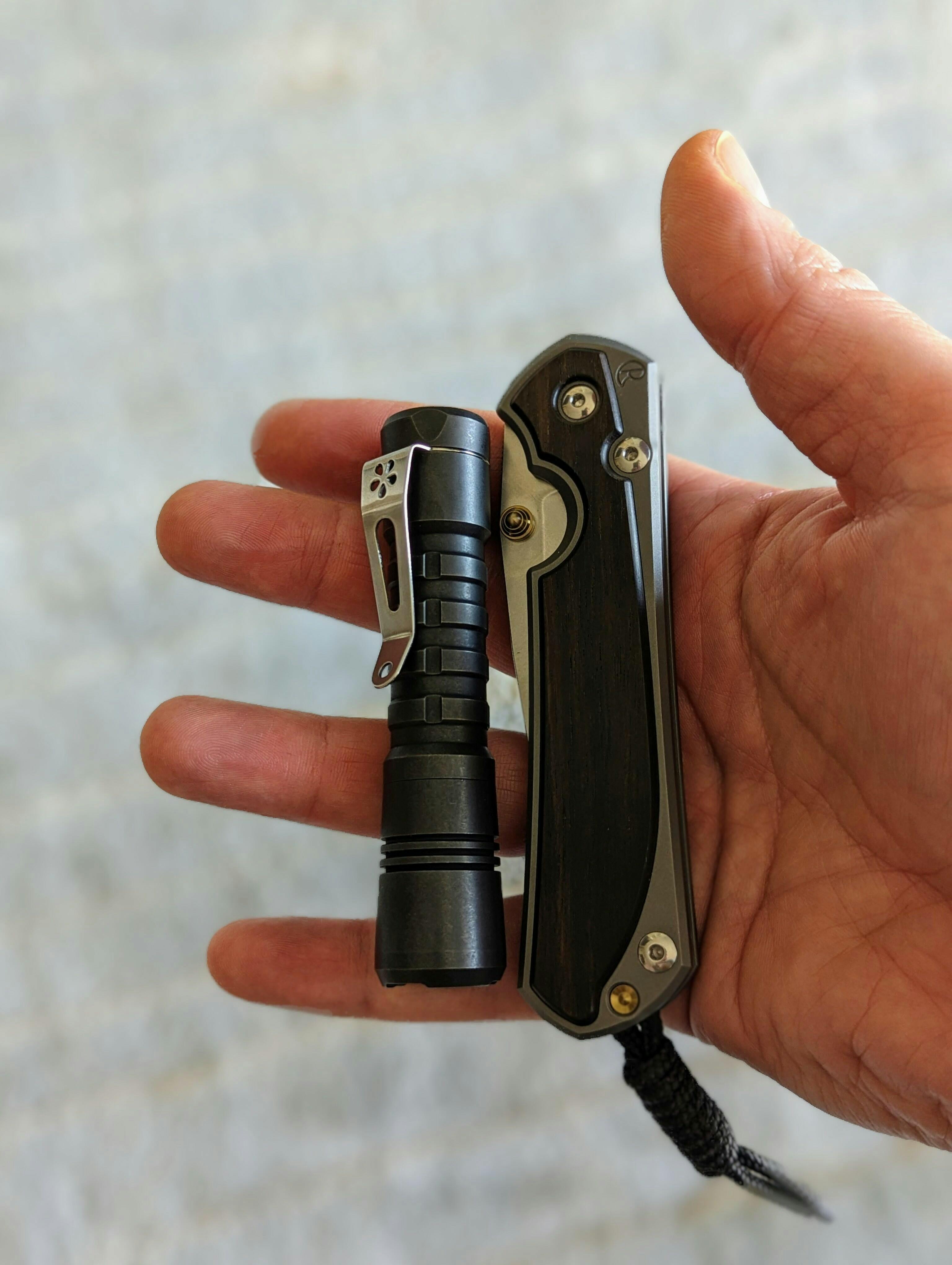 ReyLight Anodized Ti Pineapple — Killzone Flashlights