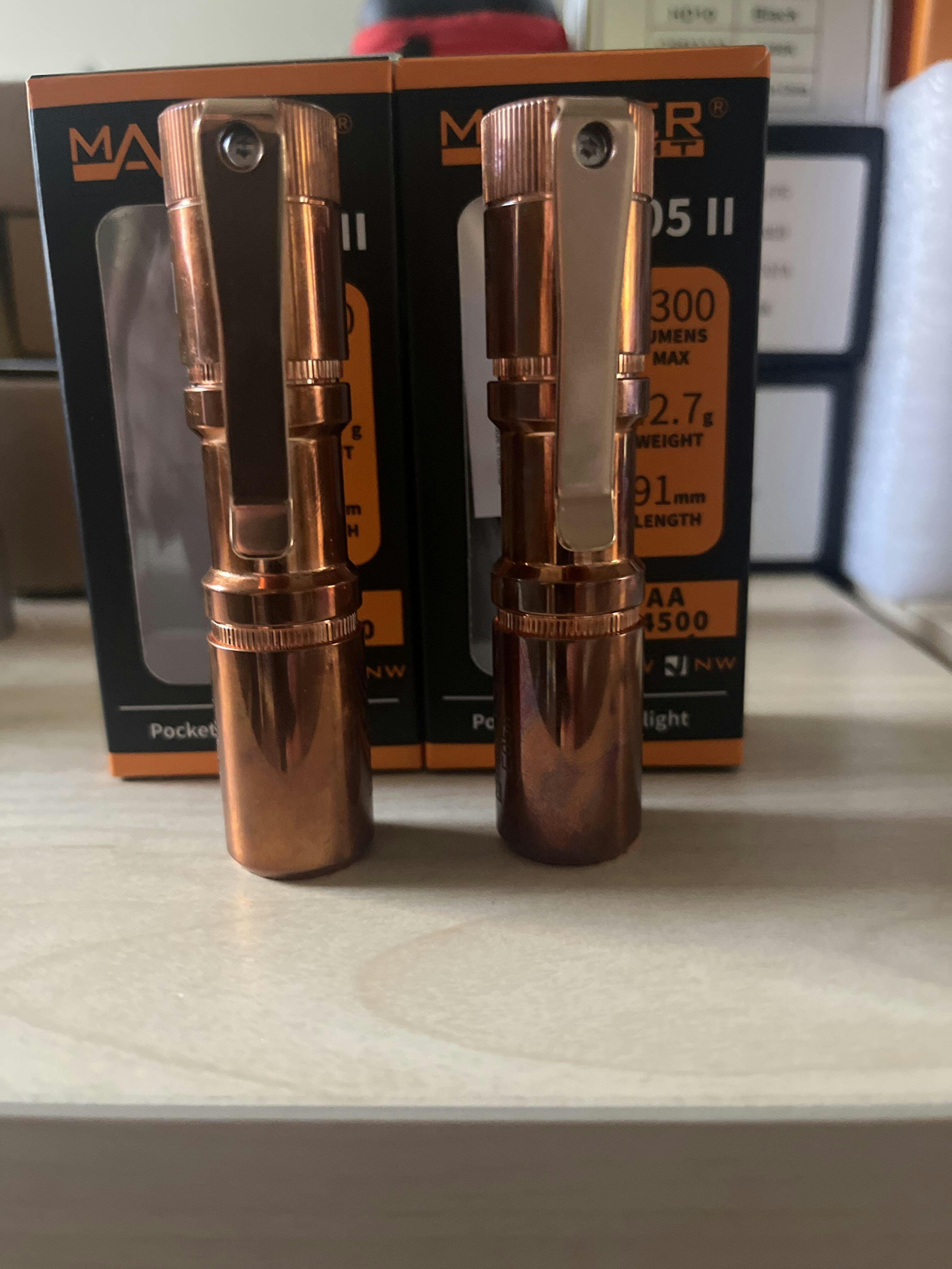 Manker E05 II - Copper — Killzone Flashlights