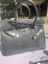 Bolso de Piel Pregato Juliette Negro