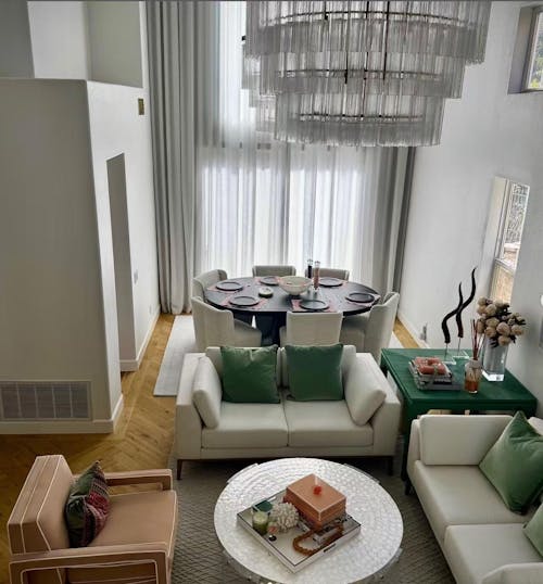 Cielo 3-Tier Round Dining Room Chandelier 36”