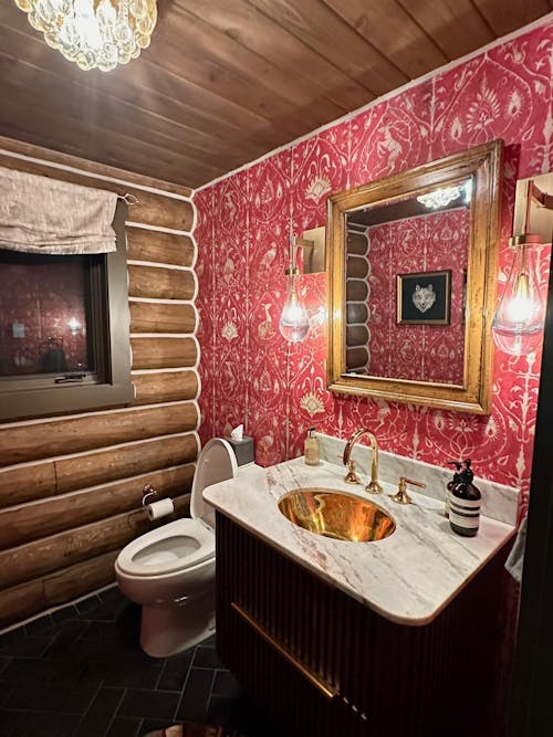 Raindrop Rod Bathroom Wall Sconce