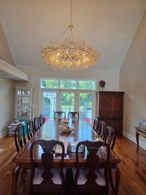 Fiore Crown Crystal Chandelier