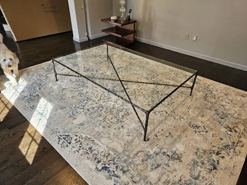 Thaddeus Glass Rectangular Coffee Table