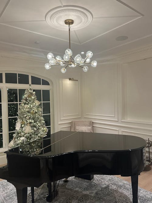 Kristina Glass Round  Dining Room Chandelier 48"