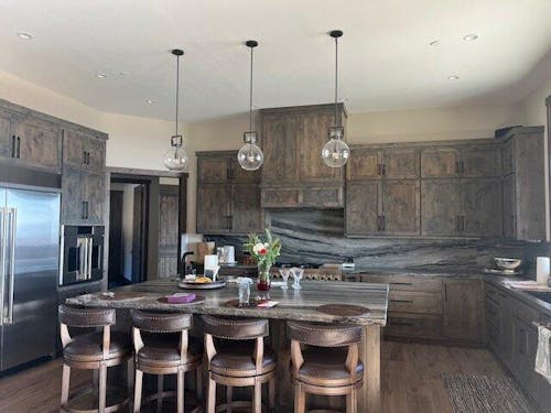 Mechanic Globe Island Pendant