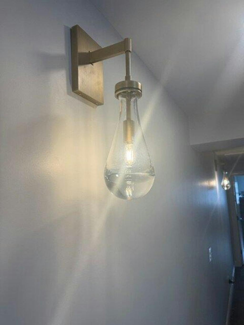 Raindrop Cord Wall Sconce