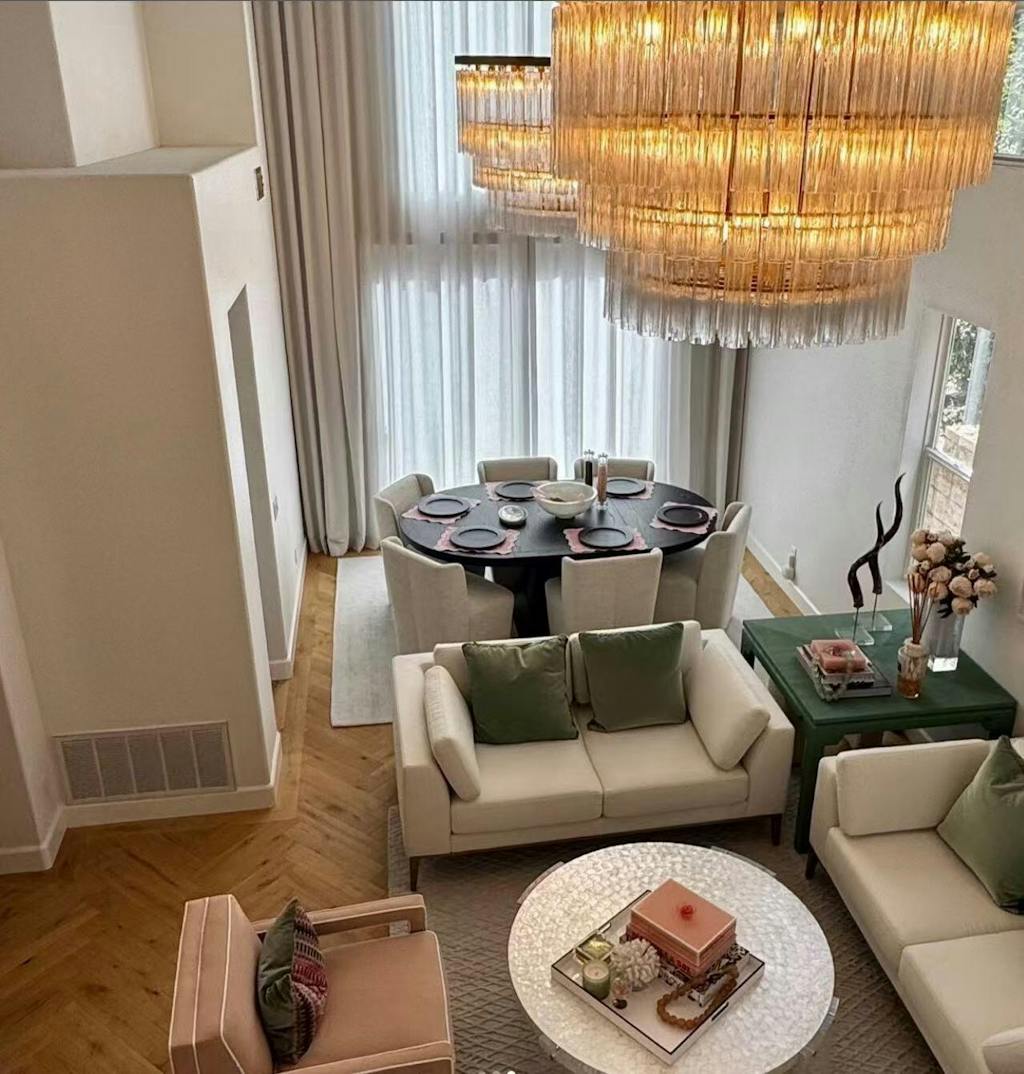 Ciellek 3-Tier Round Chandelier 48”