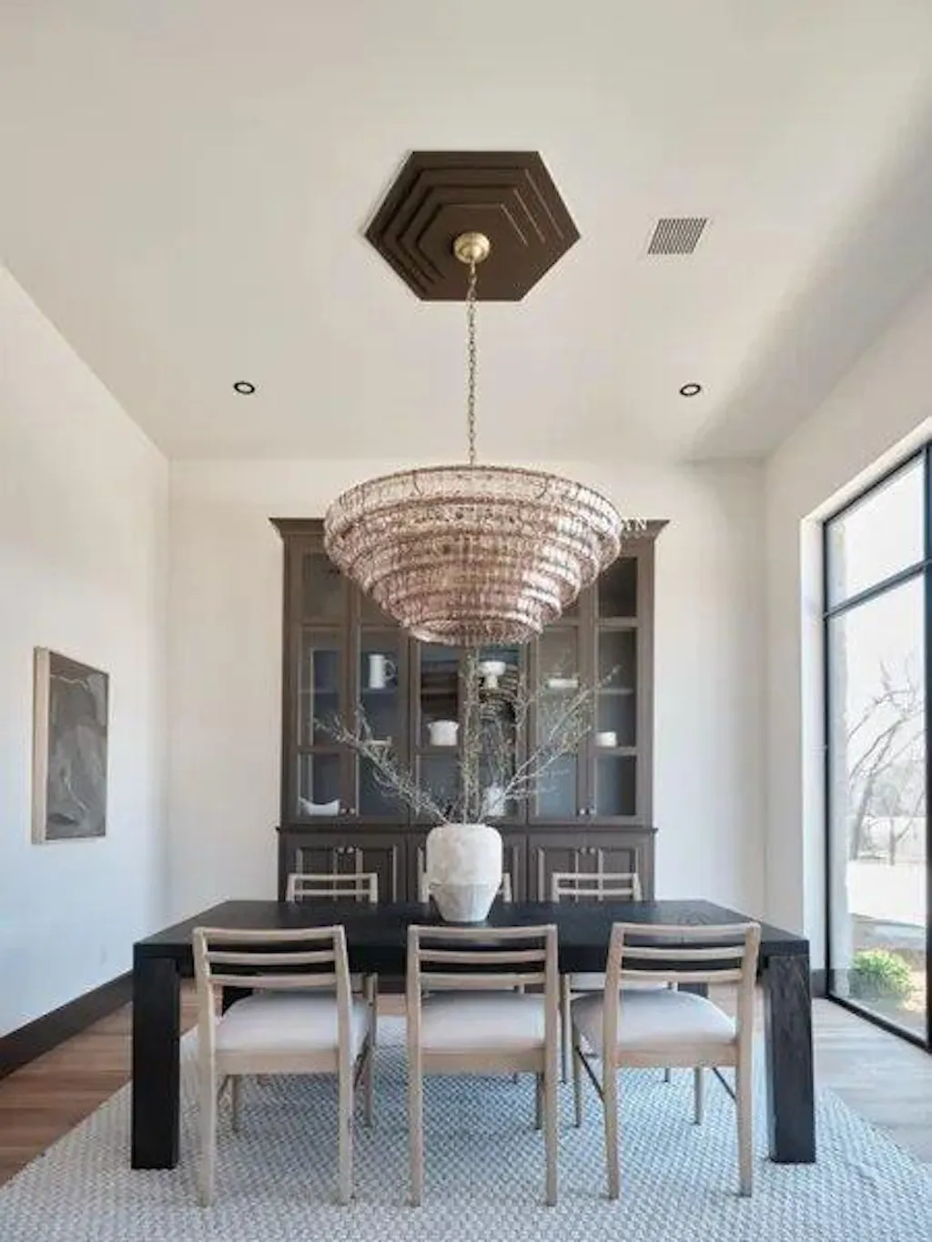 Ghiaccia Glass Round Chandelier
