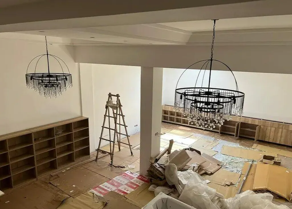 Aubluxe Round Chandelier