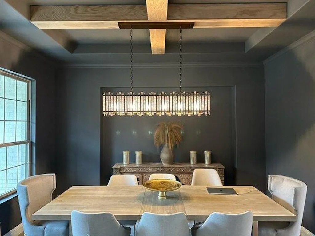 Lailal Rectangular Glass Chandelier