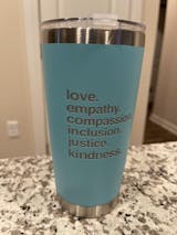 Plant Kindness Insulated Tumbler – Woods Coffee