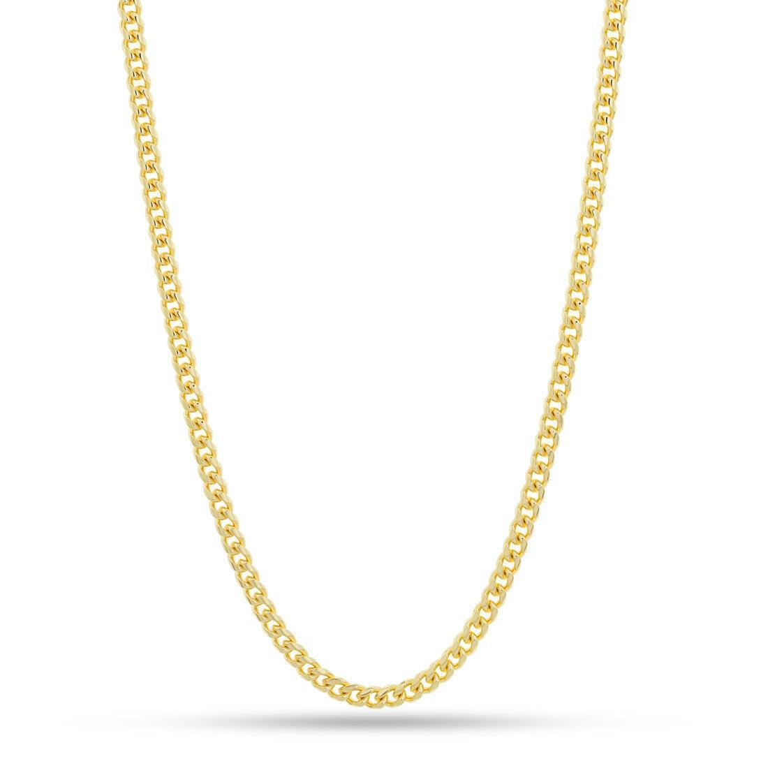 送料/関税無料【King Ice】10mm_Miami Cuban Link ネックレス Solid Gold 10mm Miami Cuban Link Chain | Hip Hop Jewelry