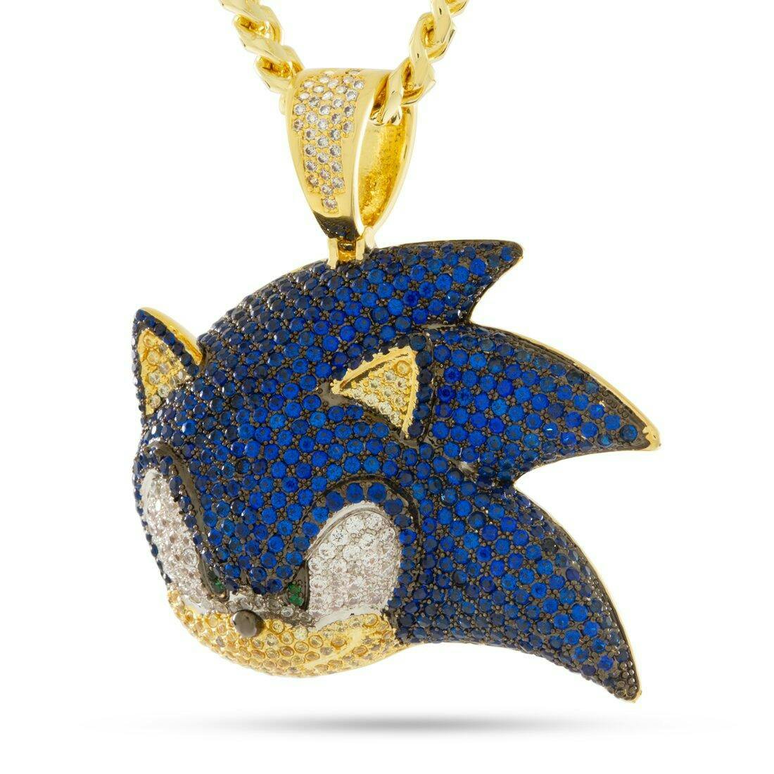 送税込【SONIC THE HEDGEHOG x KING ICE】TAILS NECKLACE☆国発 Tails Necklace | Sonic the Hedgehog Jewelry | King Ice