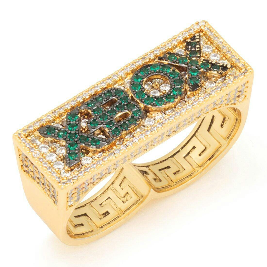 【RUFF RYDERS x KING ICE】YOUNG RYDERS TWO-FINGER RING (2色) Young Ryders Two-Finger Ring | Ruff Ryders Jewelry – King Ice
