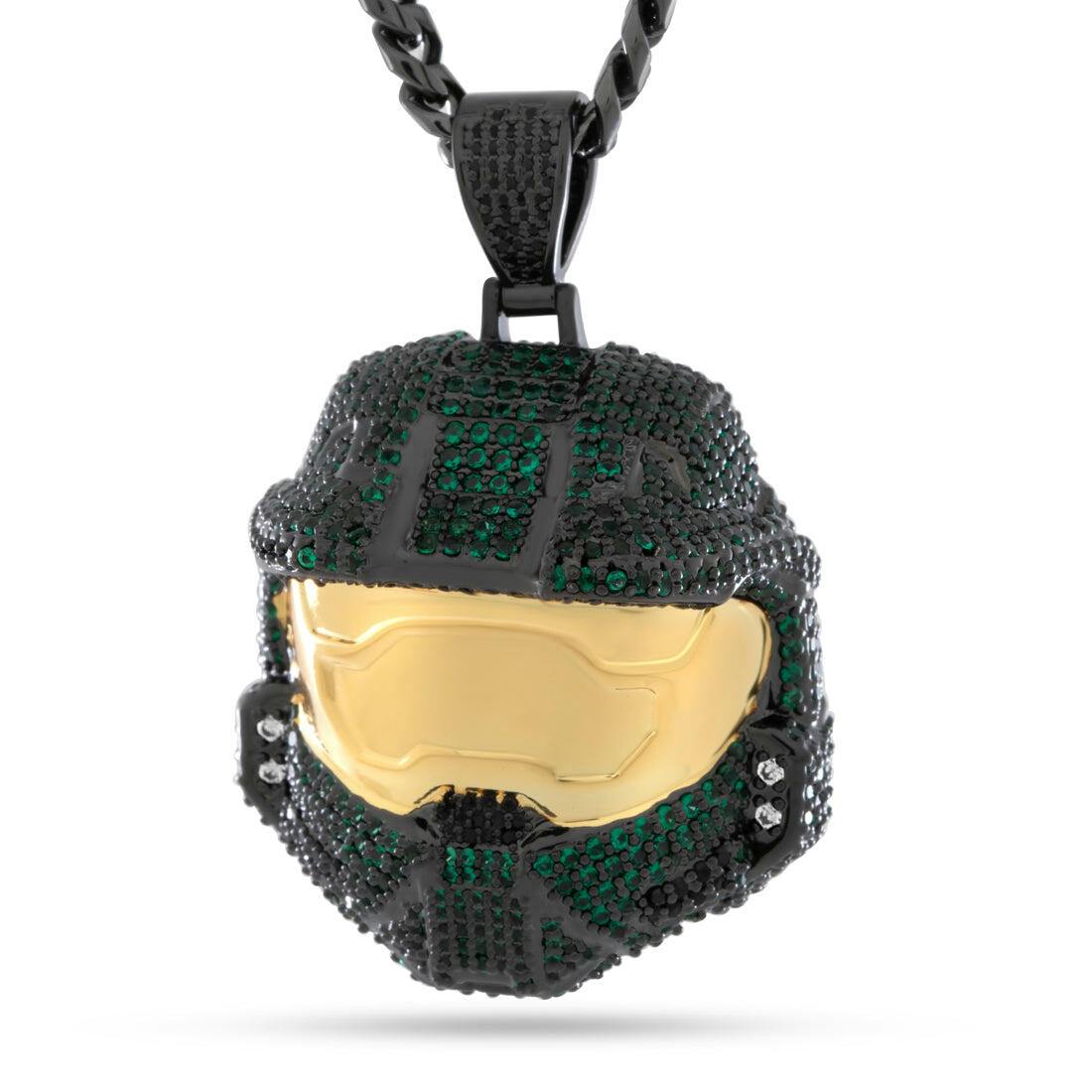 Mark VI Helmet Necklace | Halo Jewelry | King Ice