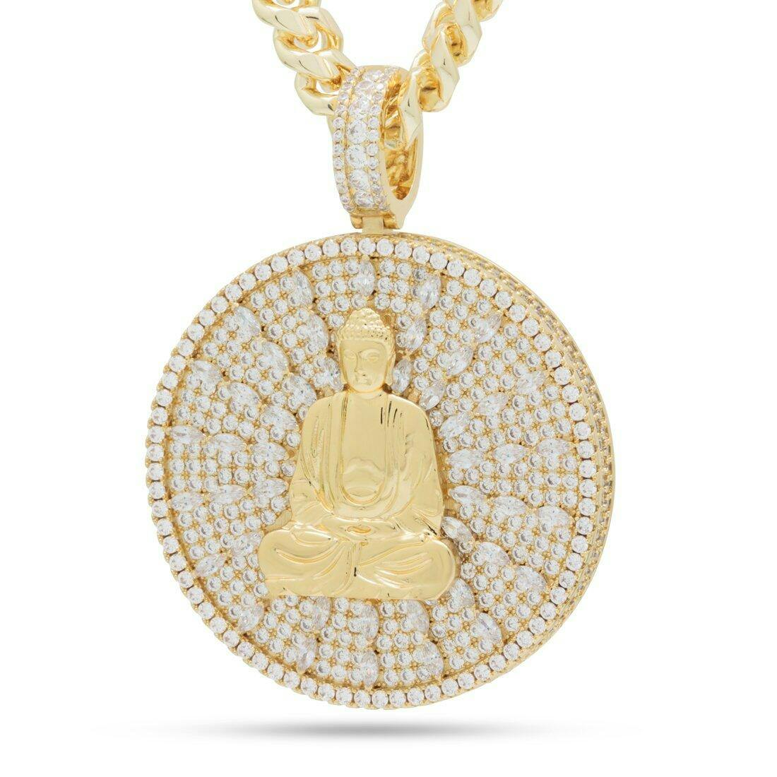 Meditating Buddha Necklace | Far East Jewelry | King Ice