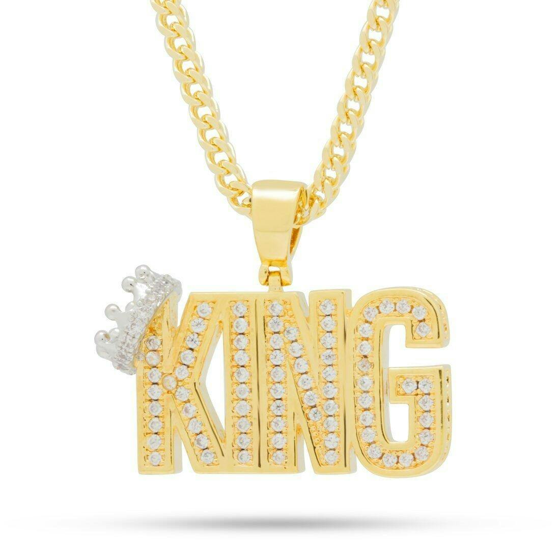 Crowned King Necklace | Hip Hop Jewelry | King Ice