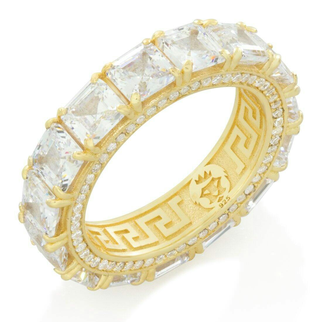送料関税込【King Ice】PRINCESS-CUT RING 指輪 (2色)☆国内発送 Princess-Cut Ring | Hip Hip Rings | King Ice