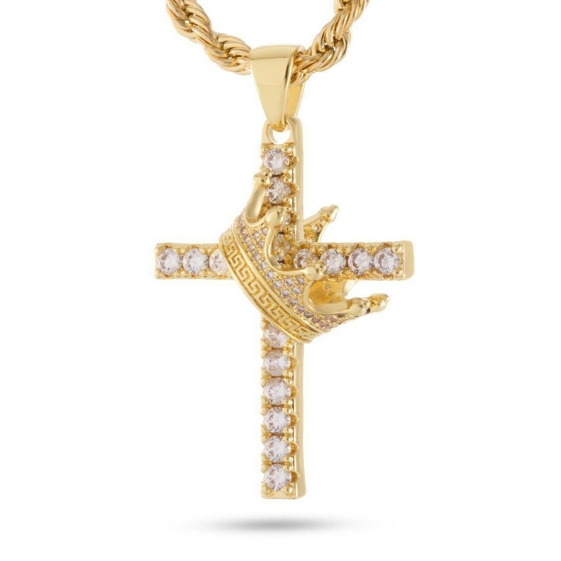 Kingdom Cross Necklace | Hip Hop Crosses | King Ice