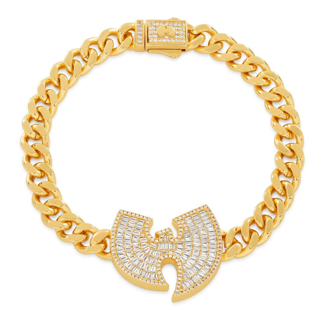 送料・関税無料【King Ice × Wu-Tang】Wu-Tang ロゴネックレス Wu-Tang Forever Necklace | Wu-Tang Jewelry - King Ice