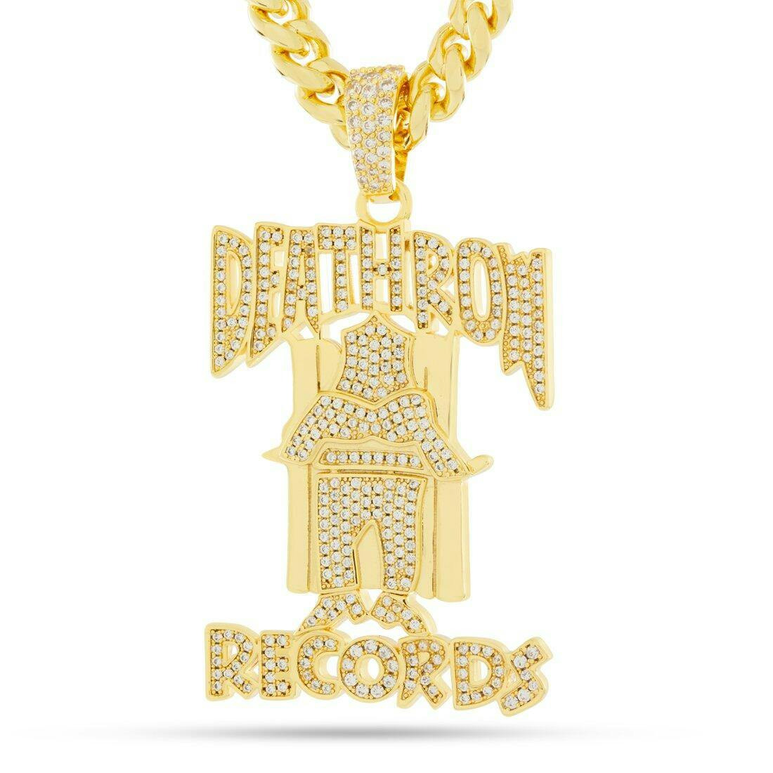 OG Death Row Logo Necklace | Death Row Records Jewelry – King Ice