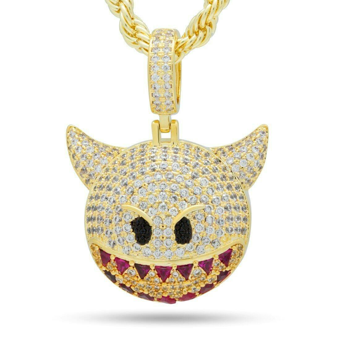 Devil Emoji Necklace | Emoji Collection | King Ice