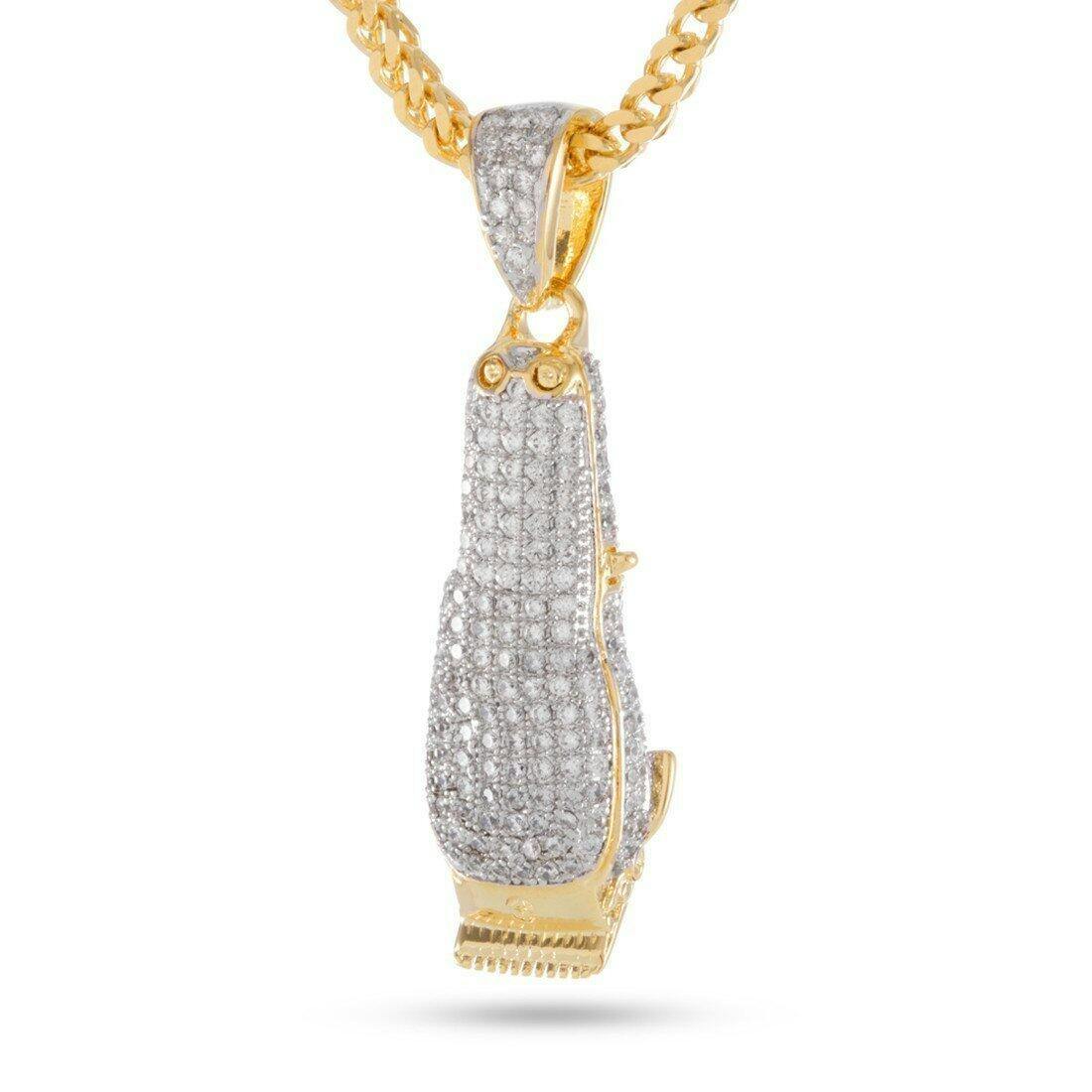 Barber Shop Clippers Necklace | Barber Shop Jewelry – King Ice