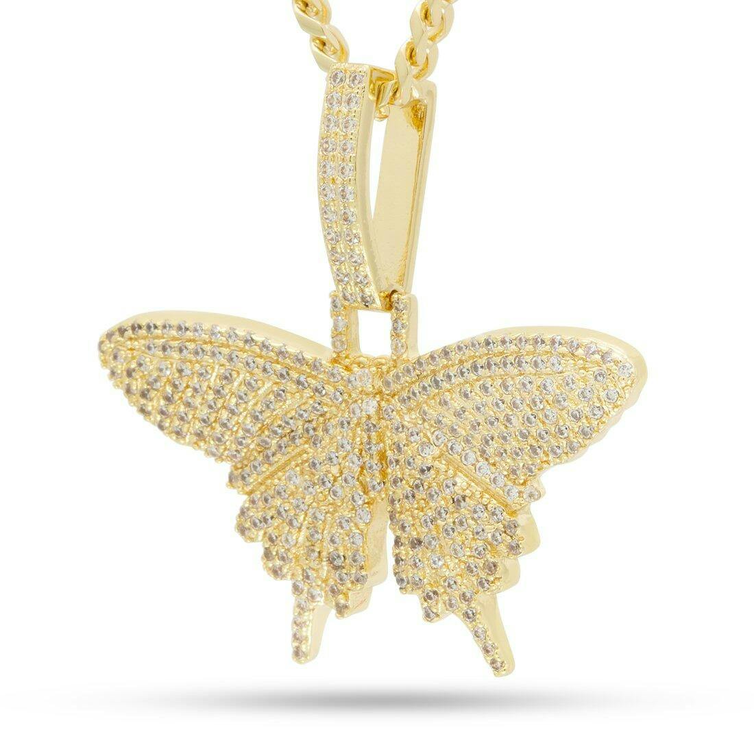 KING ICE キングアイス ICED BUTTERFLY NECKLACE ネックレス Iced Butterfly Necklace | Women's Jewelry | King Ice