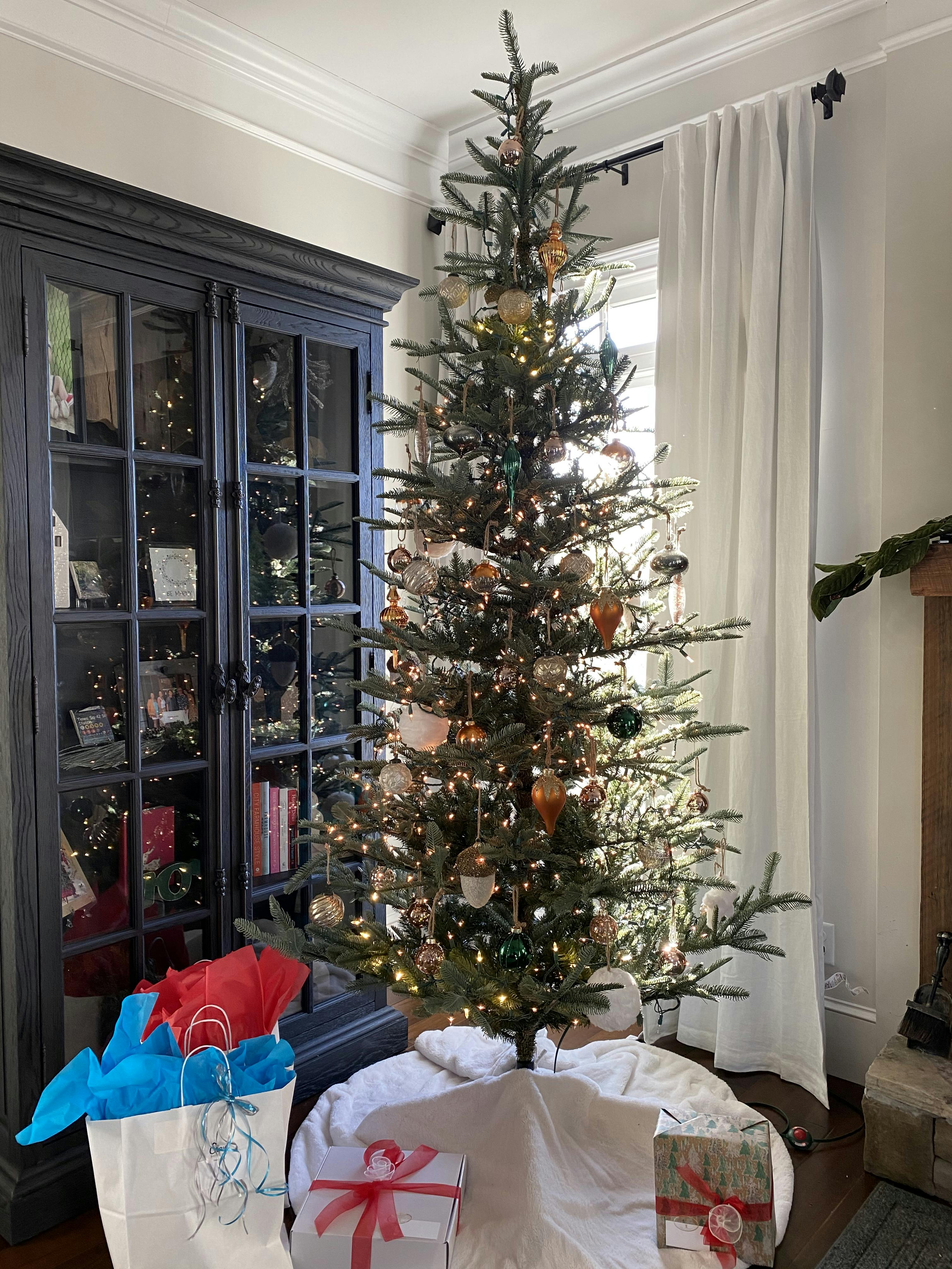 8 Foot King Noble Fir Artificial Christmas Tree Unlit King of Christmas