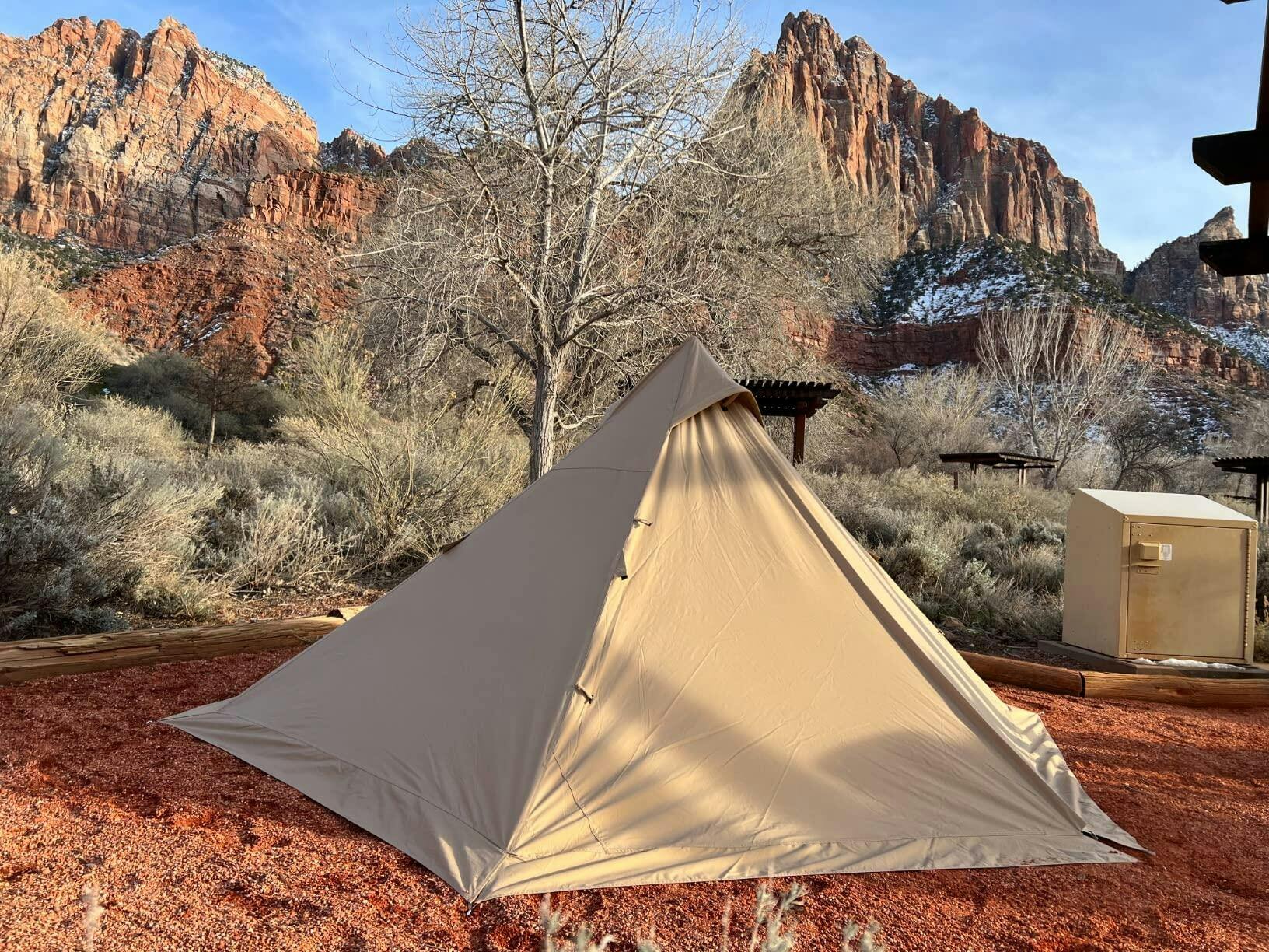 KingCamp TORINO II 4-Season Family Glamping Tipi Tent – KingCamp