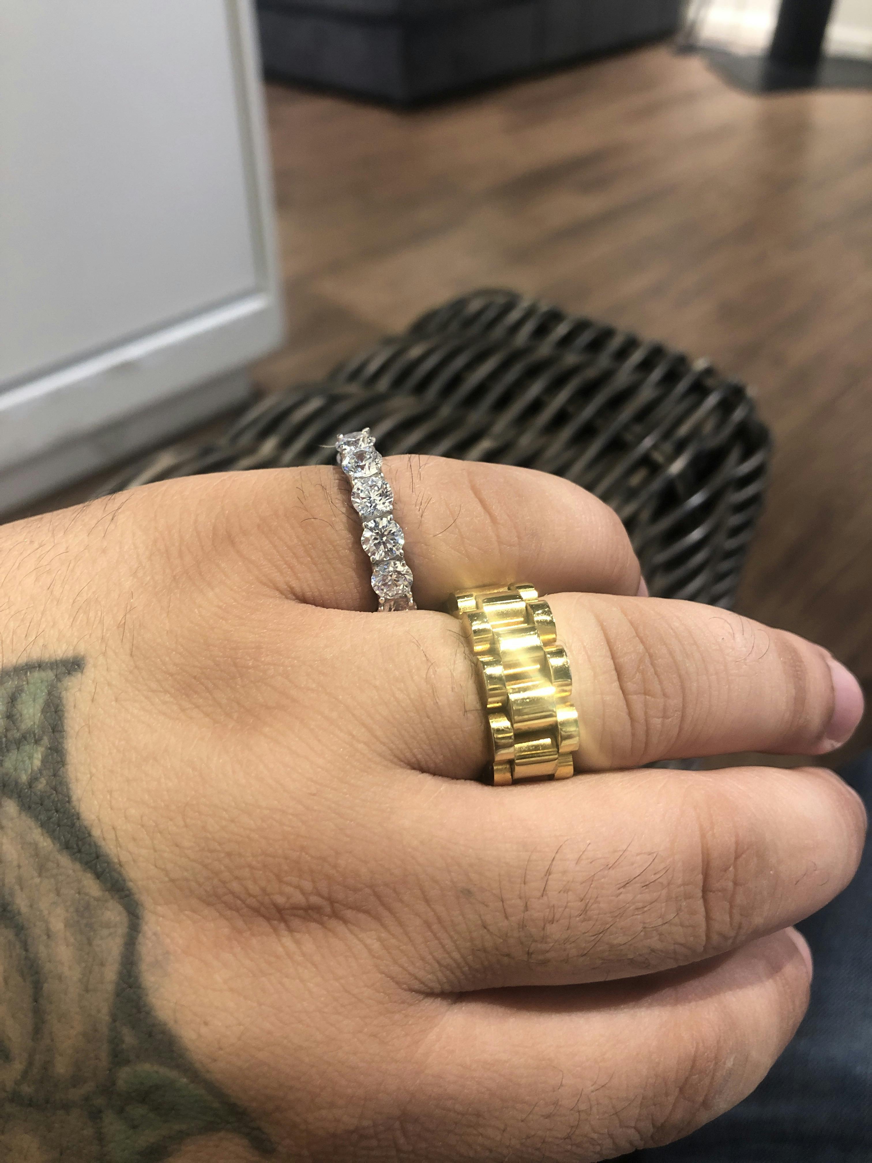 送料関税込【King Ice】ROLEX LINK RING 指輪 14K GOLD ☆国内発 楽天市場】King Ice キングアイス リンク リング 指輪 ゴールド