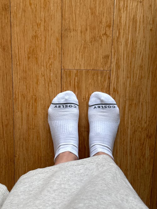 Calcetines Mujer Cushion No Show White Cosley Pack 6