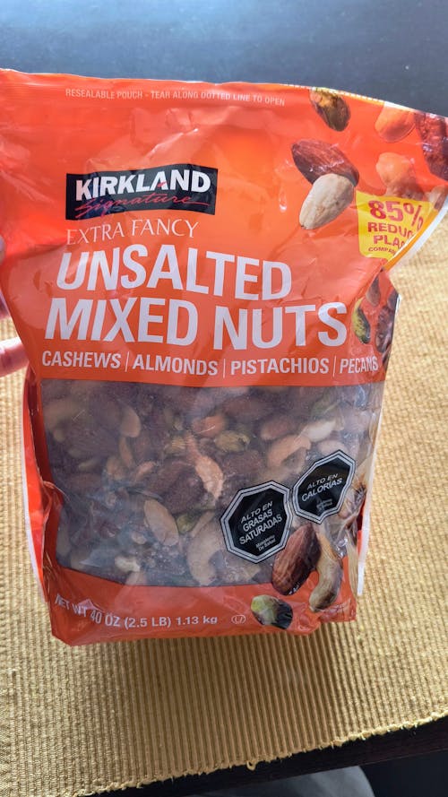 Mezcla de Frutos Secos sin Sal Extra Fancy Kirkland 1.13 kg