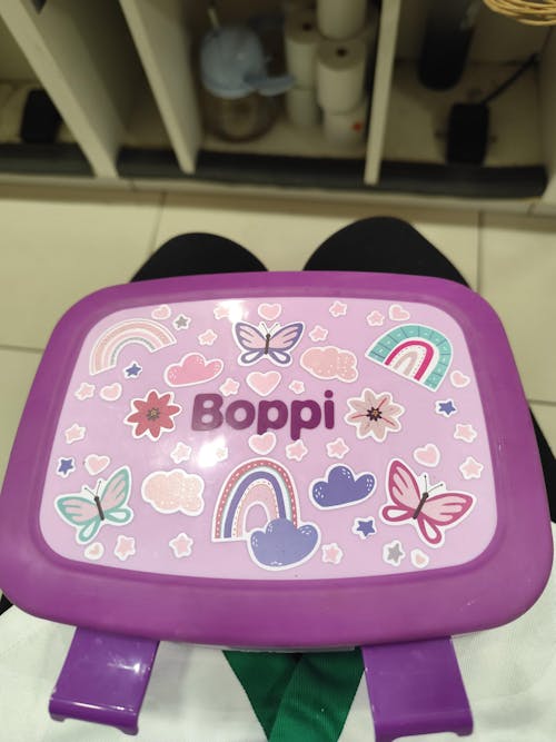 Lonchera Plástica Boppi Púrpura 1 un