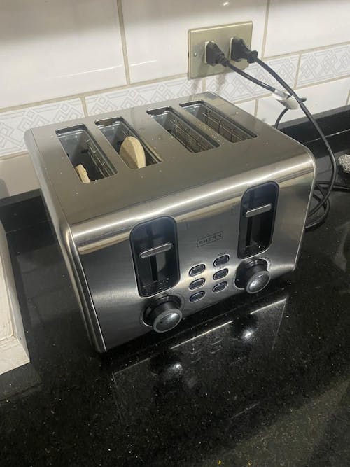 Tostador Eléctrico Acero Inoxidable 4 Bhern