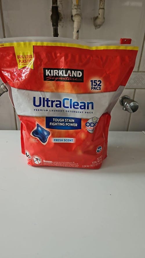 Detergente en Cápsulas Ultra Clean Kirkland 152 un