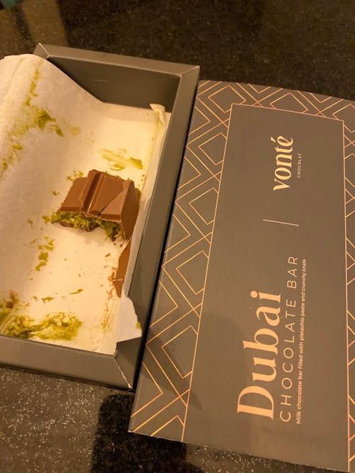 Barra Chocolate Dubai Vonté 245 g