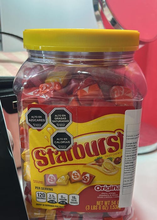 Masticables Original Tarro Starburst 1.53 kg